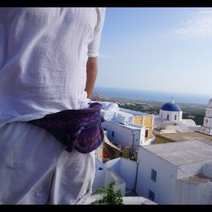 Handwoven VIBRANT fanny pack